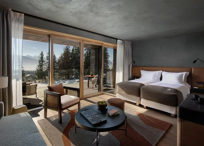 Luxury hotel only: Six Senses Crans-Montana